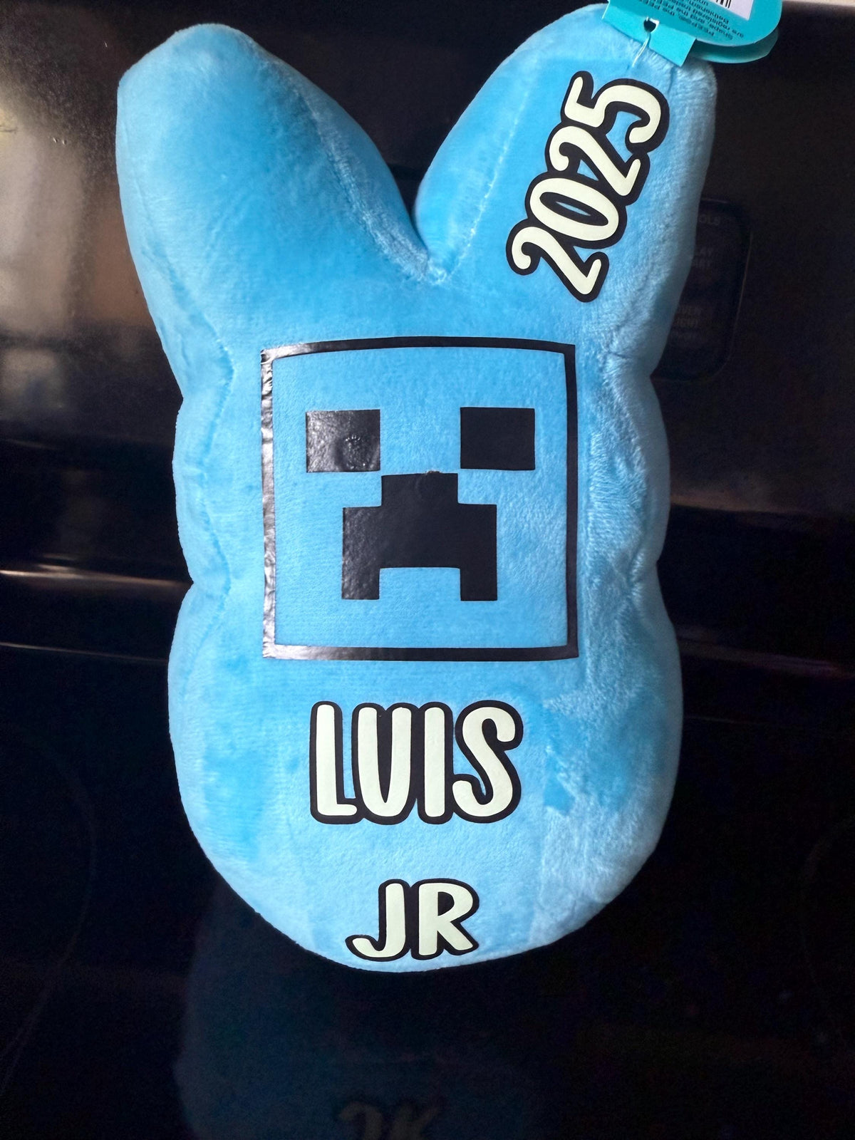 Super charged Minecraft peep plush