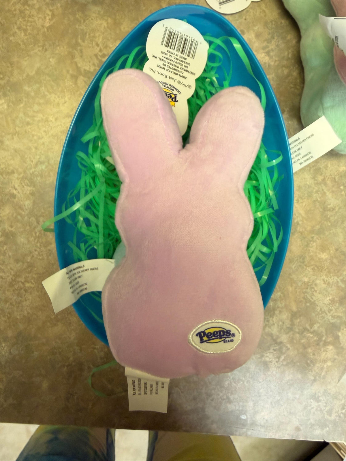 Personalized Gamer Bunny Plush, Custom Name Easter Toy, Mini Bunny Basket Stuffer