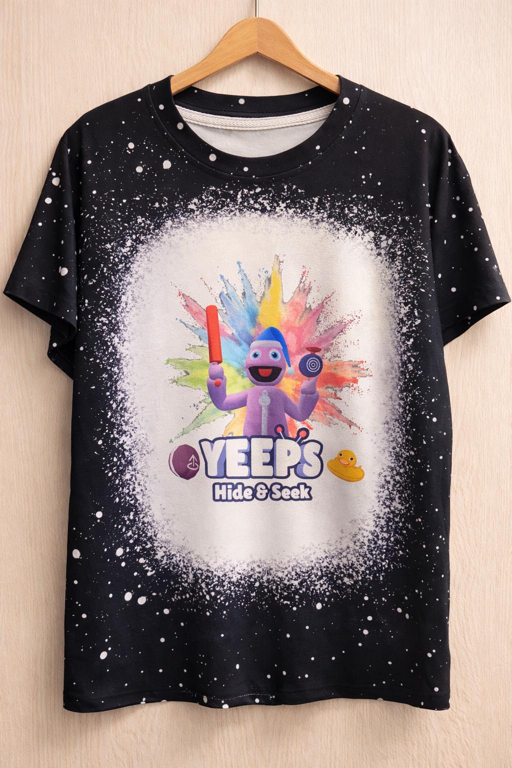 Hide & Seek T-Shirt | Kids Gaming Tee, VR Character Design