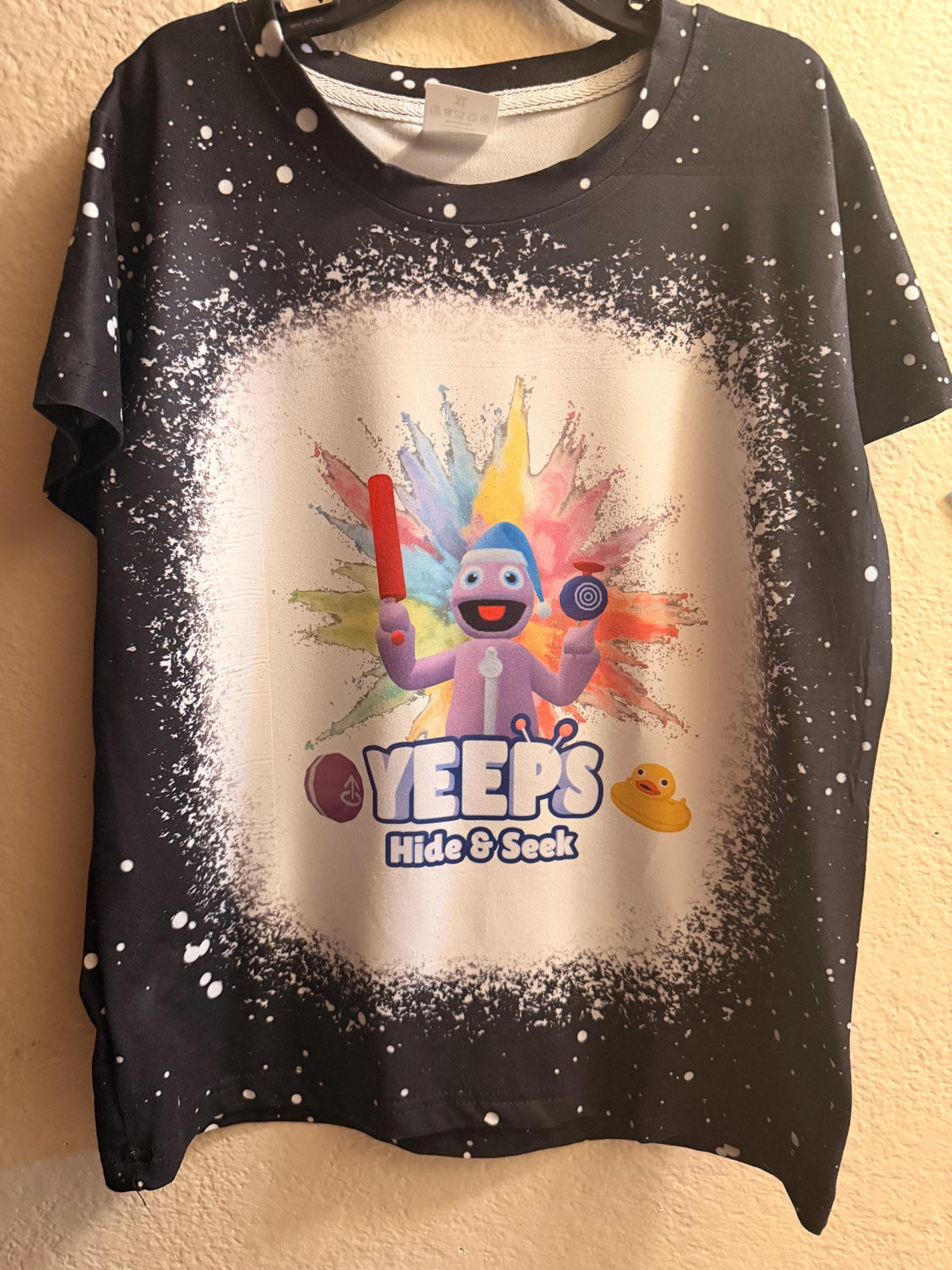 Hide & Seek T-Shirt | Kids Gaming Tee, VR Character Design