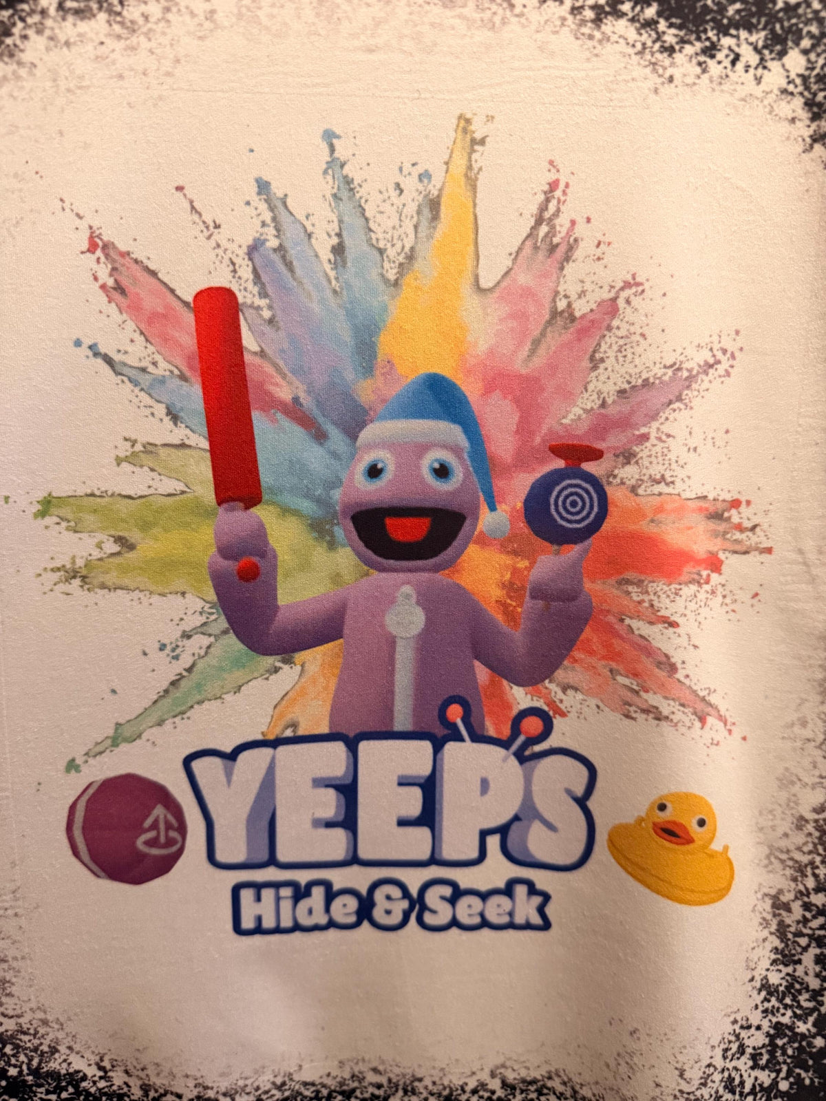 Hide & Seek T-Shirt | Kids Gaming Tee, VR Character Design