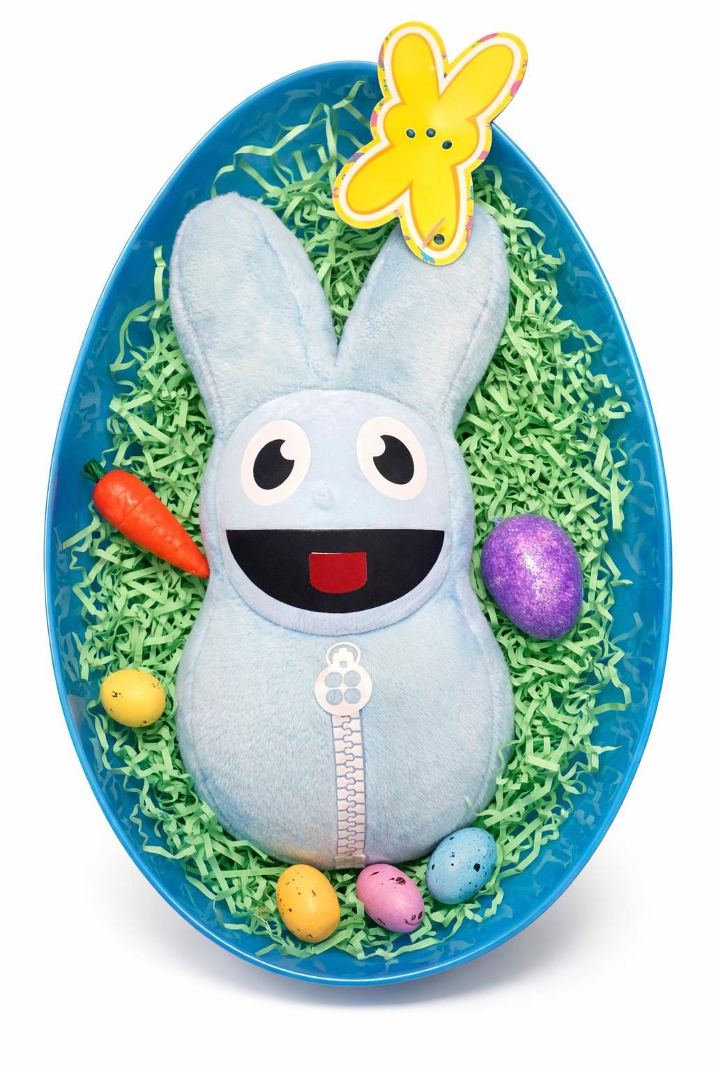 Personalized Easter Bunny Plush – Custom Name Kids Gift, Pastel Toy (Handmade)