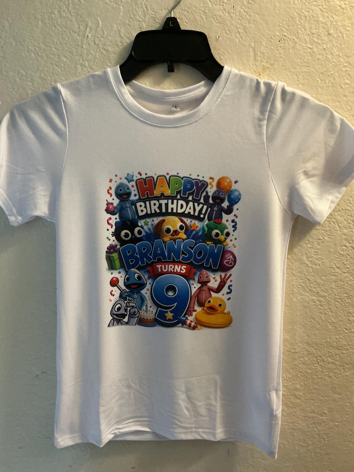 Personalized Gamer Birthday Shirt | Custom Name & Age Tee (Kids Party Outfit)