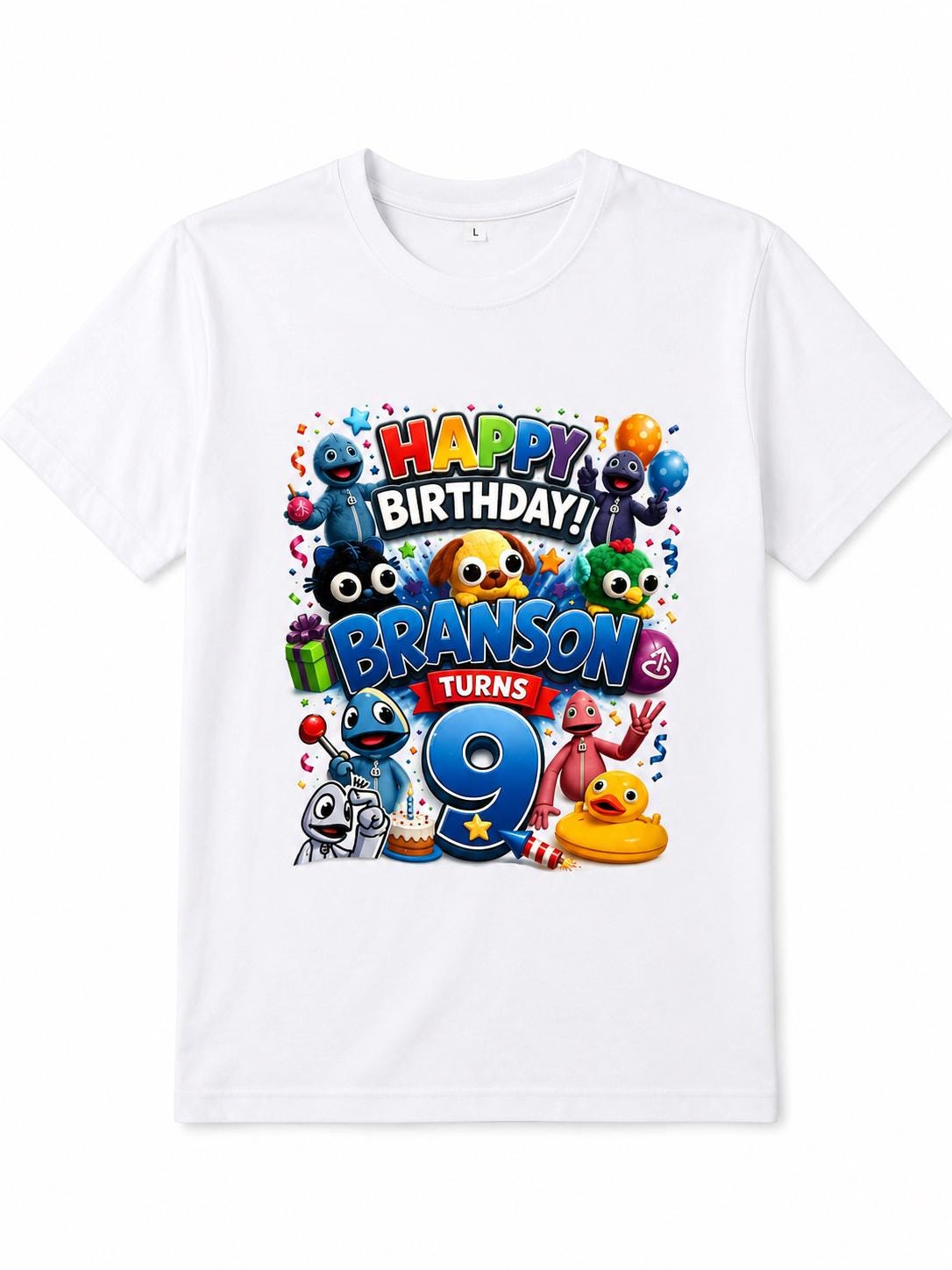 Personalized Gamer Birthday Shirt | Custom Name & Age Tee (Kids Party Outfit)