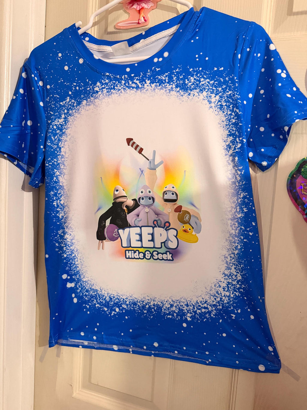 Hide and seekers in hoodies splatter Tshirt