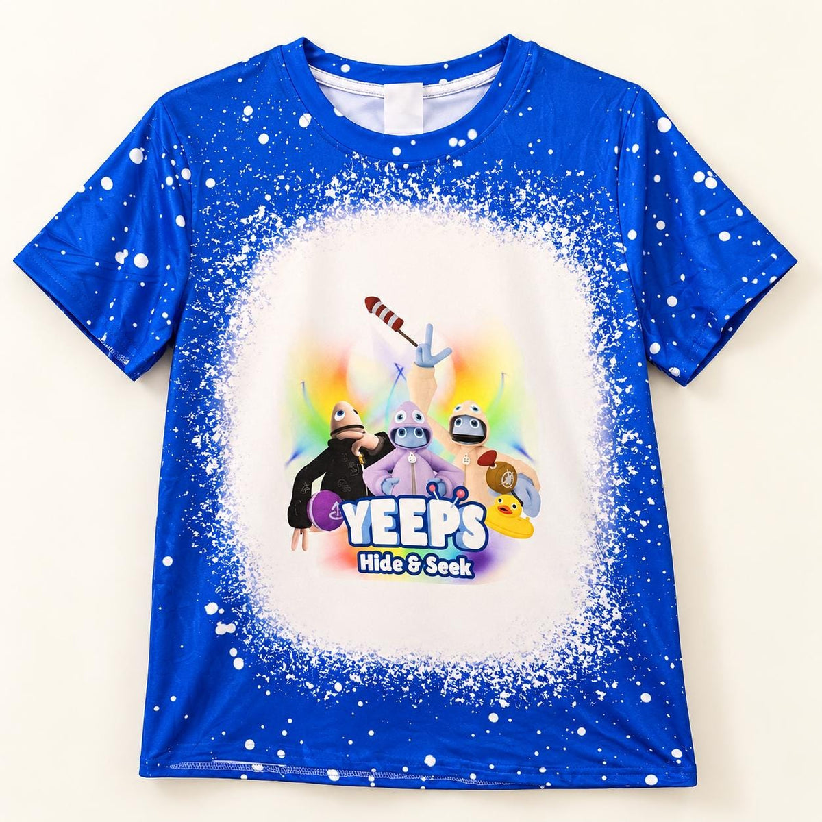 Hide and seekers in hoodies splatter Tshirt